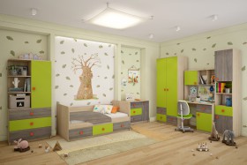 Детская комната Пуговка в Канске - kansk.katalogmebeli.com | фото