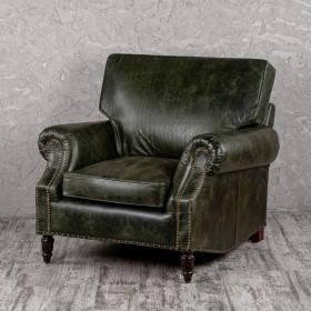 Кресло кожаное Лофт Аристократ (ширина 1070 мм) в Канске - kansk.katalogmebeli.com | фото