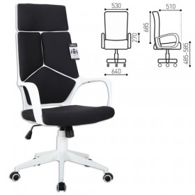 Кресло офисное BRABIX Prime EX-515 (черная ткань) в Канске - kansk.katalogmebeli.com | фото