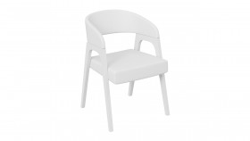 Кресло «Техас 1» (Белый матовый/Экокожа Белый №66) в Канске - kansk.katalogmebeli.com | фото