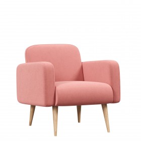 Уилбер ЛД.306010.000 Кресло (Светло-розовый, ткань UNI IDEA 1031) в Канске - kansk.katalogmebeli.com | фото 2