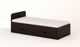 Кровать с ящиками 900 (Венге) в Канске - kansk.katalogmebeli.com | фото