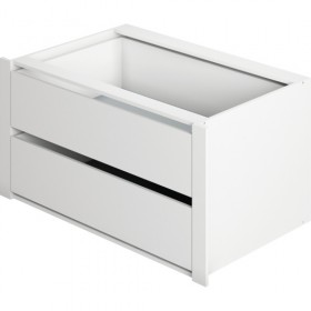 Модуль с ящиками для шкафа 600 Белый снег в Канске - kansk.katalogmebeli.com | фото