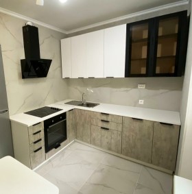 Модульная кухня Норд 1,6 м (Софт даймонд/Камень беж/Белый) в Канске - kansk.katalogmebeli.com | фото 25