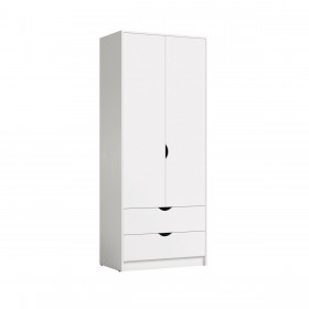 Шкаф для одежды 13.327 Уна (Белый) в Канске - kansk.katalogmebeli.com | фото